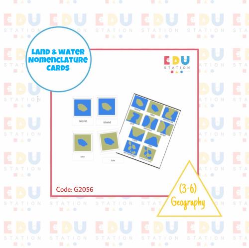 Land and Water Form Control + Nomenclature Cards:...