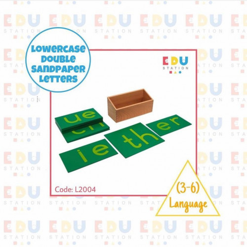 Lower Case Double Sandpaper Letters - البطاقات الخ...