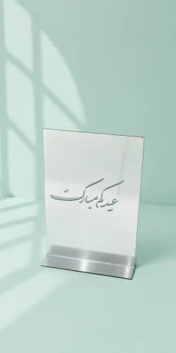 استند ترحيب بعباره العيد فضي