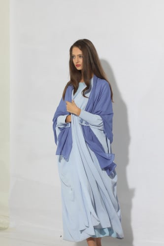 BUTTERFLY CREPE ABAYA