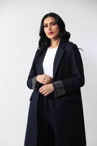 BLUE KASHMER BLAZER