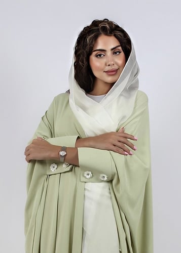 BUTTERFLY CREPE ABAYA