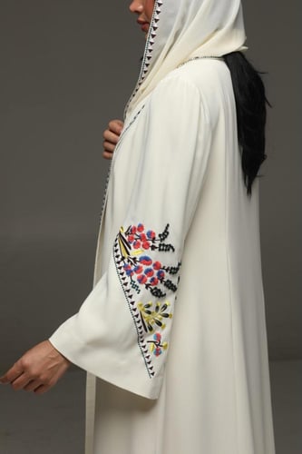 EMBROIDERY ABAYA-FULLSET