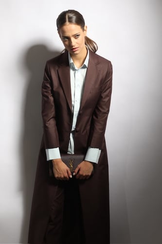 FULL SET BROWN BLAZER