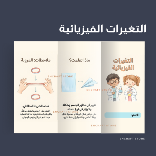 التغيرات الفيزيائيه