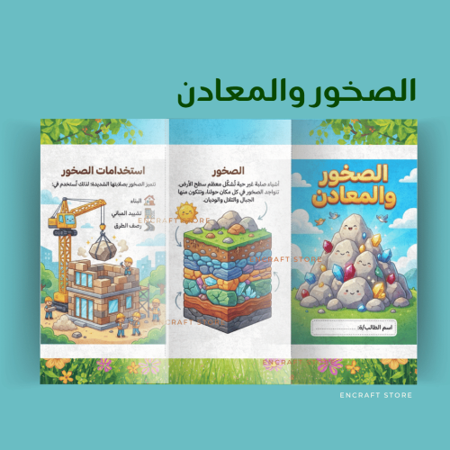 الصخور والمعادن