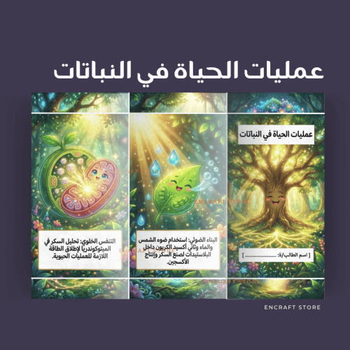 عمليات الحياة في النباتات