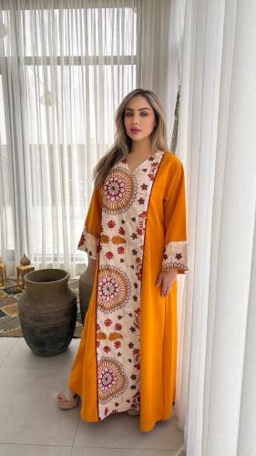 دراعه كويتيه تطريز