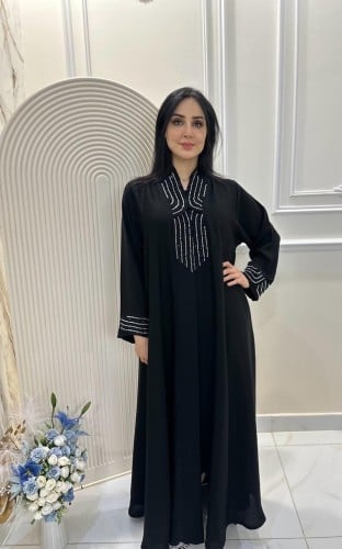 عبايه بشك يدوي