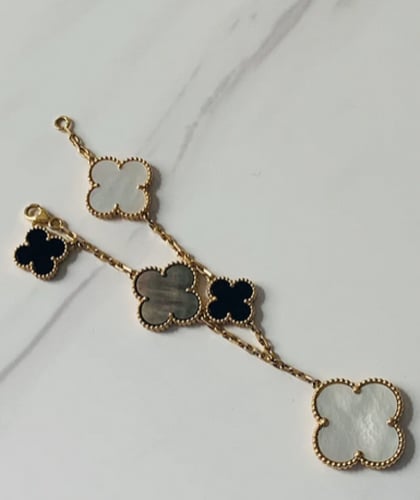 van cleef & arples فضيه مطلية