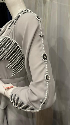 فستان رصاصي بلولو