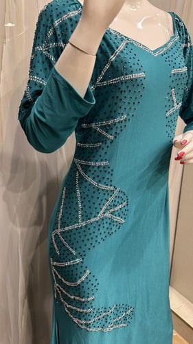 فستان سهره تيفاني و كريستال