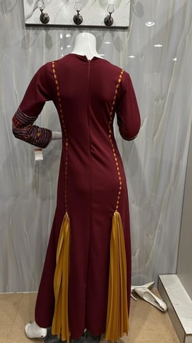 فستان جنوبي عودي و كسرات كموني