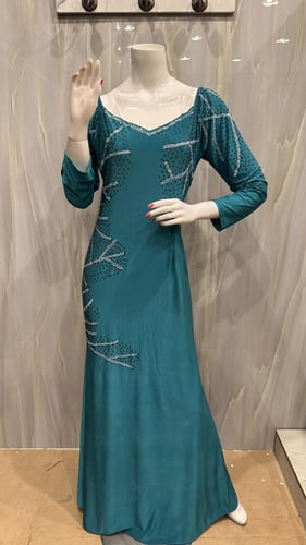 فستان سهره تيفاني و كريستال