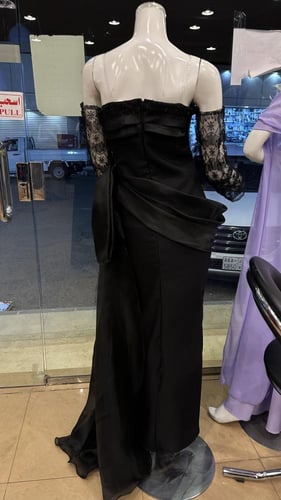 فستان سهره اسود فخم