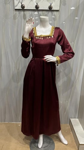 فستان تاسيس عودي من قطعتين