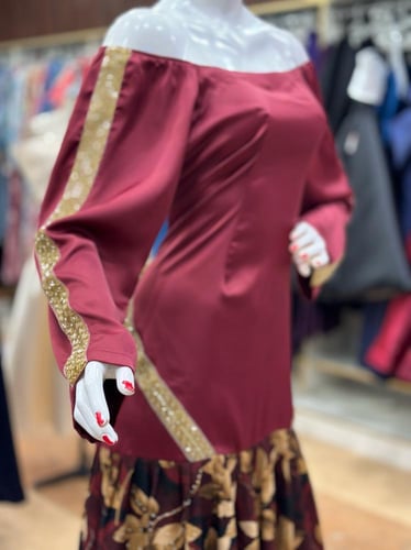 فستان تفصيل عودي