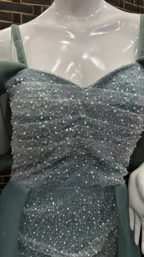 فستان سهره بفيونكه من الخلف