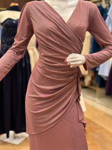 فستان سهره لماع