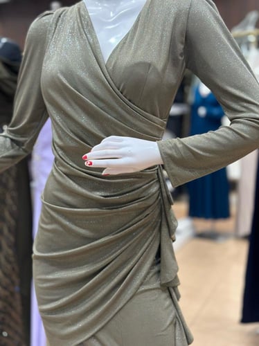 فستان سهره لماع