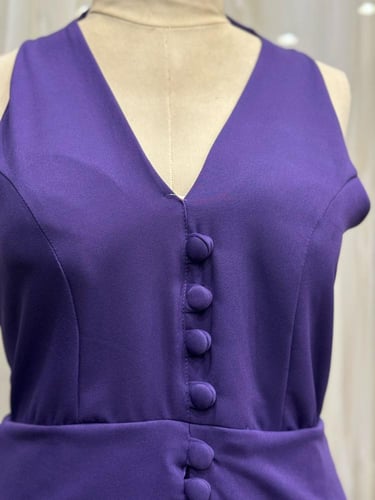 فستان موف كسرات