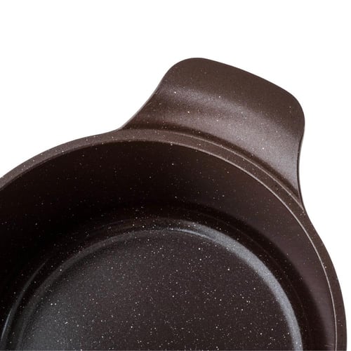 طقم قدور جرانيت جويل 9 قطع بني