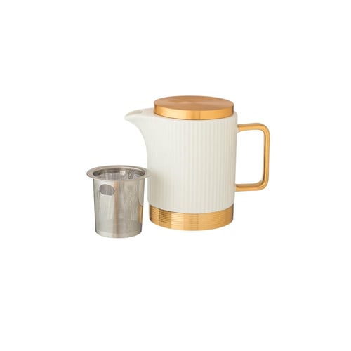 طقم فناجين قهوة فاخر من البورسلان مع براد وصينية 1...