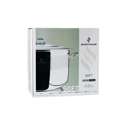 قدر ستالس ستيل تركي مقاس 40