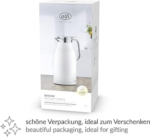 ترمس من شركة ALFI العالمية كروم 0.65 لتر