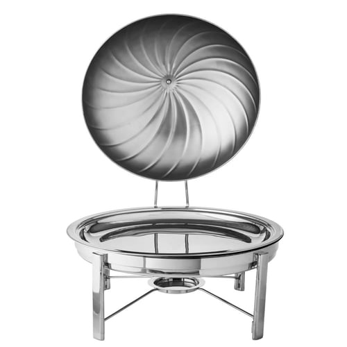 سخان طعام استيل فضي مقاس 50 سم برجول