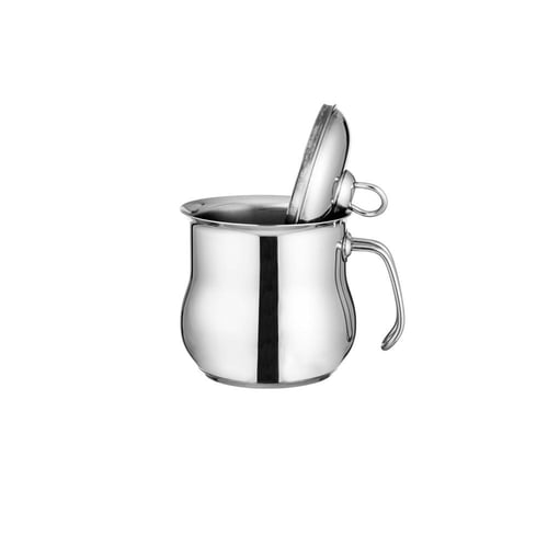 قدر حليب استيل تركي 18/10 مقاس 1.5 لتر