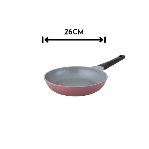 طقم قدور جرانيت جويل 9 قطع وردي