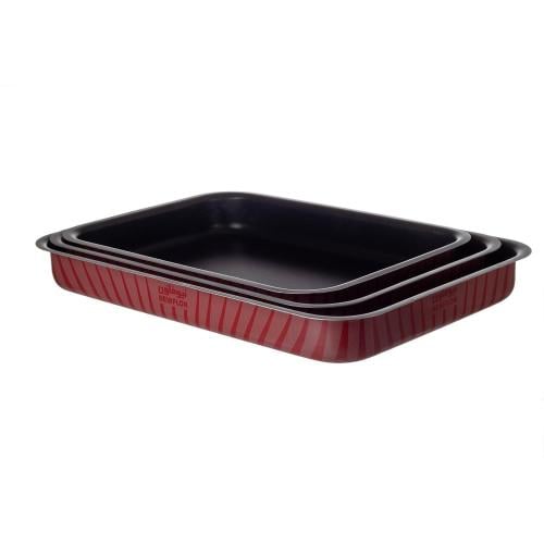 نيوفلون صواني فرن مستطيل 3 قطعة