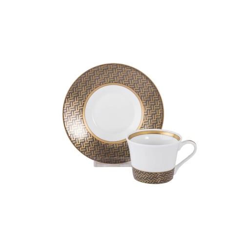 طقم سفرة بورسلان فاخر ذهبي 106 قطعة