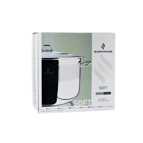 قدر ستالس ستيل تركي مقاس 36