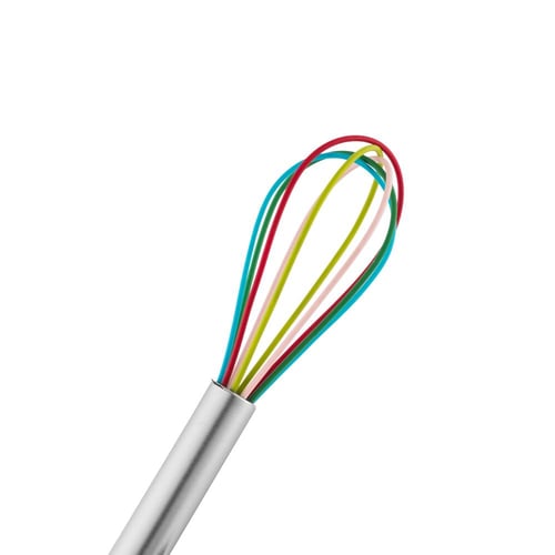 خفاق يدوي استيل وسيليكون مقاس 20 سم