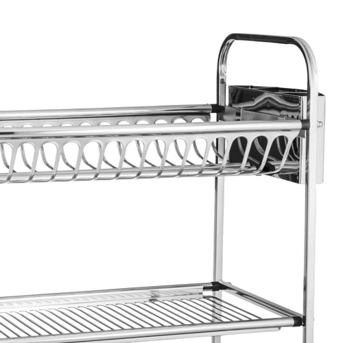 استاند من المعدن لتنشيف الصحون والكاسات 3 دور