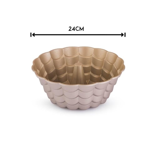 قوالب كيك غرانيت غير قابلة للالتصاق شكل هندسي ملون...