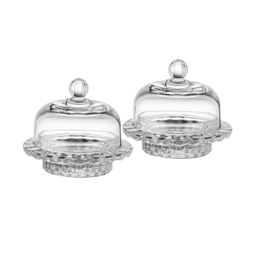 طقم تمريات من الزجاج 12 قطعة 90 مل