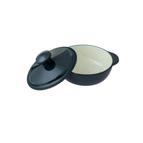 طقم سفرة ميلامين كحلي 57 قطعة 6 اشخاص