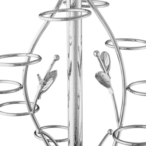 حمالة فناجين قهوة فضي 12 خانة