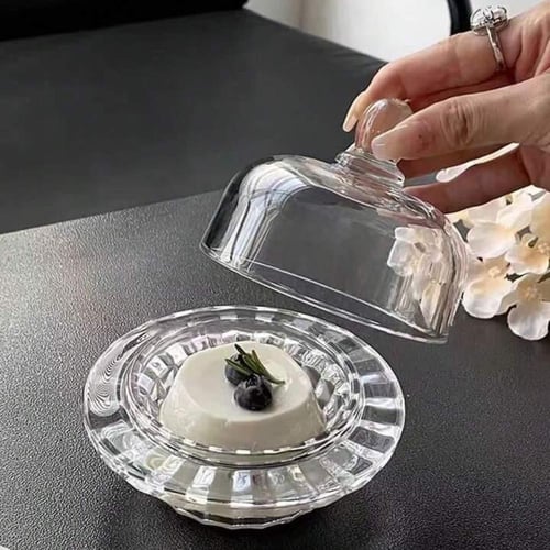 طقم تمريات من الزجاج 6 قطع 90 مل