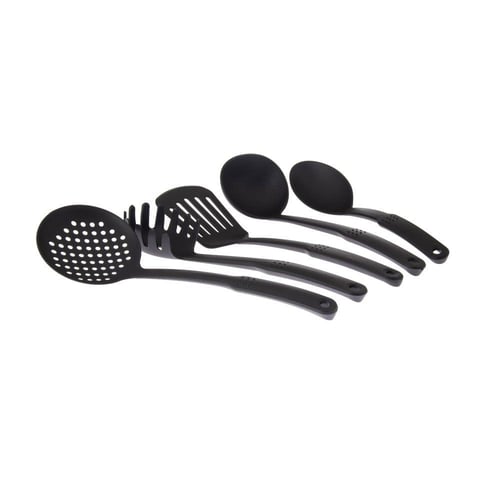 طقم قدور جرانيت لاهويا 17 قطعة رمادي