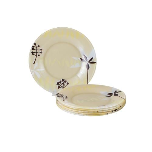 طقم صحون تقديم الحلى والفواكه اركوبال مدور 6 قطعة...