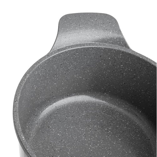 طقم قدور جرانيت جويل 9 قطع رصاصي