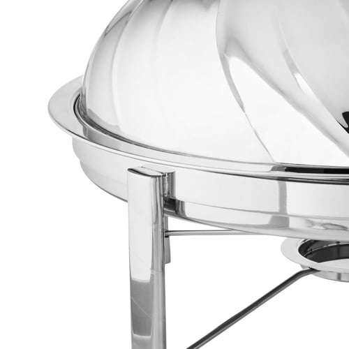 سخان طعام استيل فضي مقاس 50 سم برجول