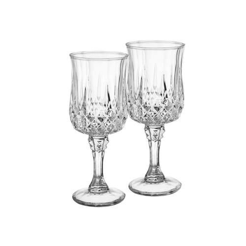 طقم كاسات عصير بقاعدة 6 قطع