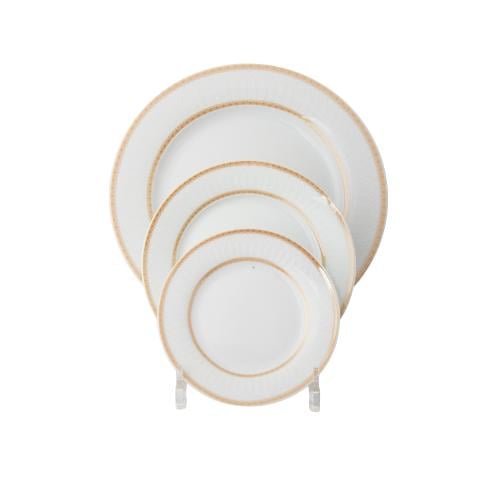 طقم سفرة بورسلان فاخر 45 قطعة 6 اشخاص