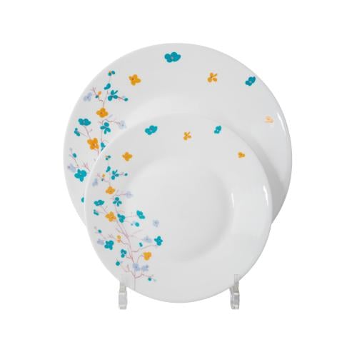 طقم سفرة اركوبال 76 قطعة نقشة زهور لطيفة 12 شخص