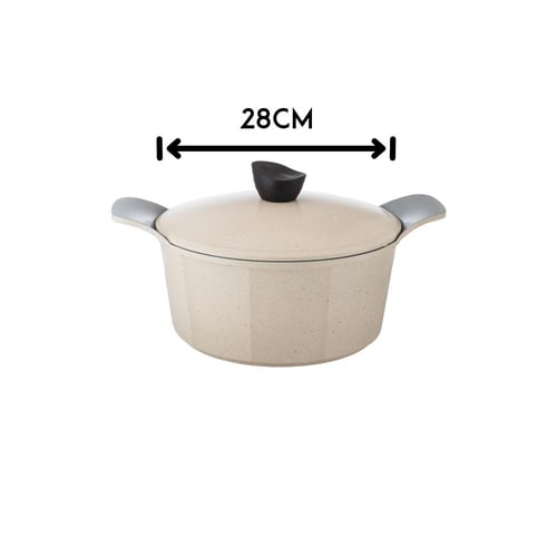 طقم قدور جرانيت جويل 9 قطع بيج